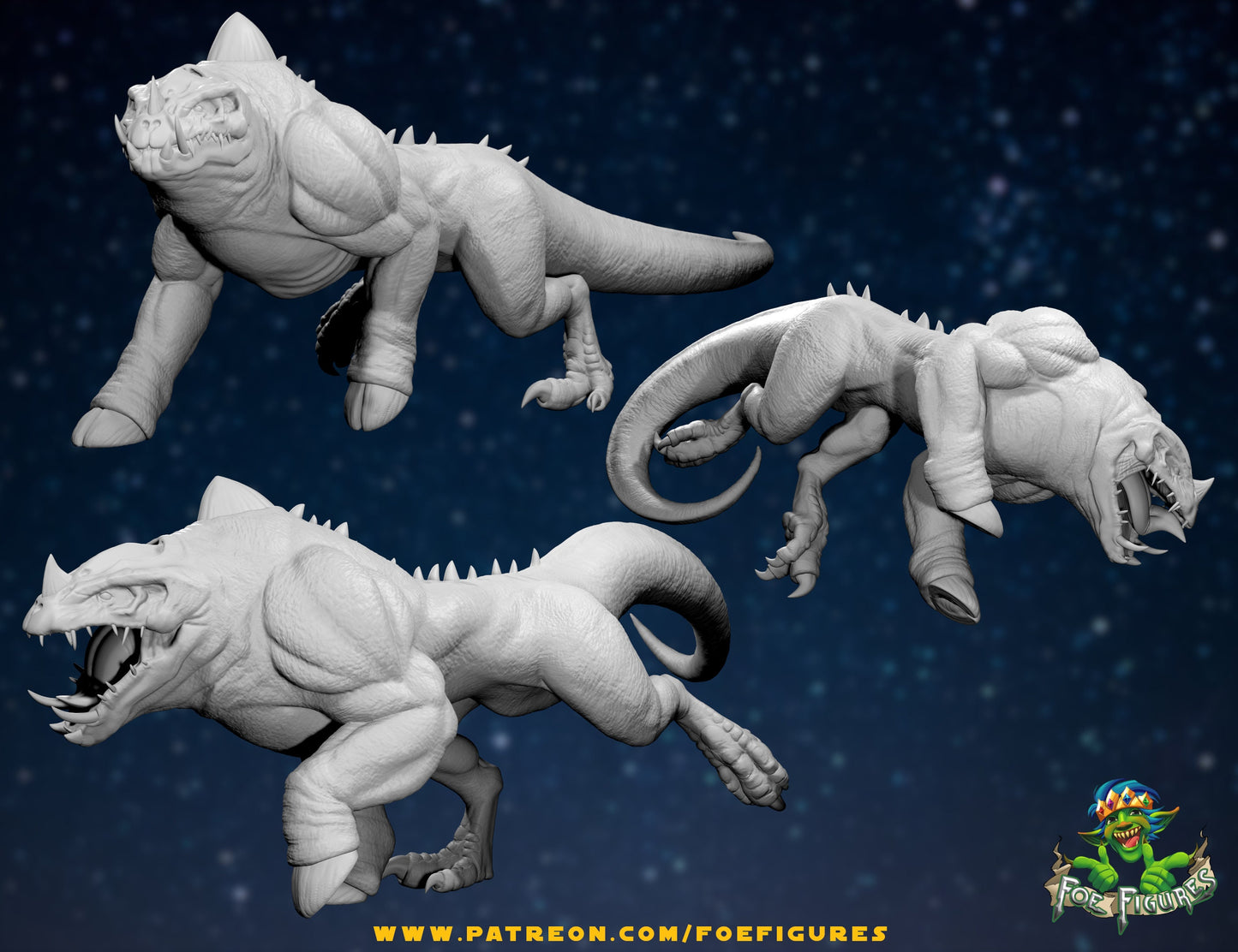 Alien Dancers & Creatures  by Foe Figures Miniatures