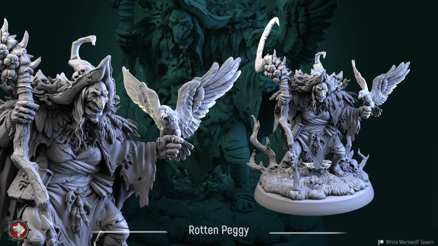 Rotten Peggy from "Unholy Trinity" by White Werewolf Tavern Miniatures