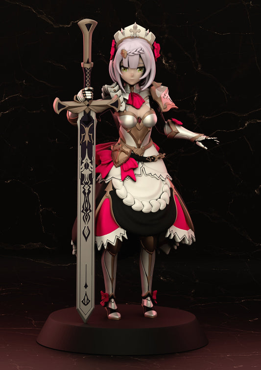 Noelle Maid Warrior by RN Estudio Miniatures