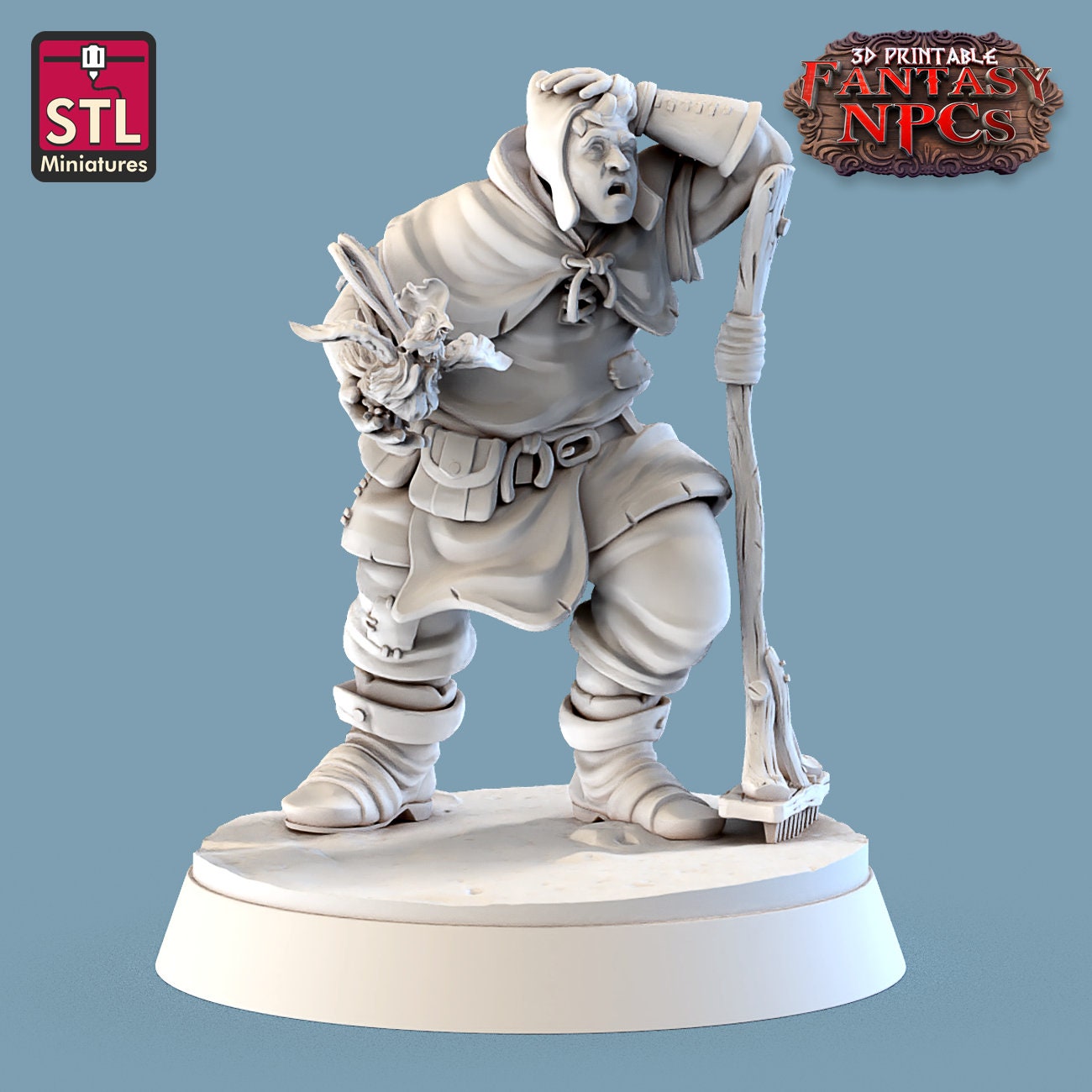 Farmers Set by STL Miniatures