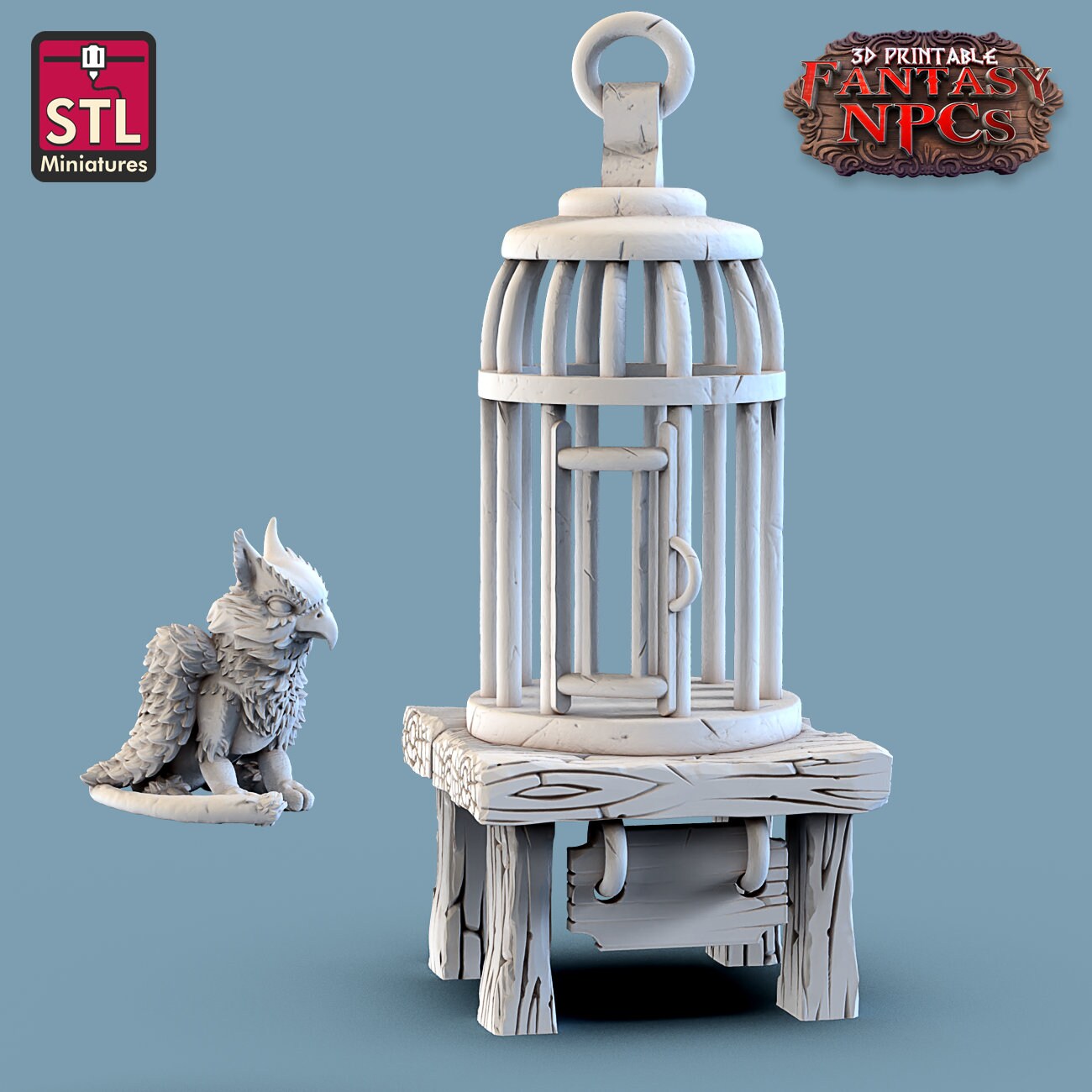 Exotic Pet Vendor by STL Miniatures