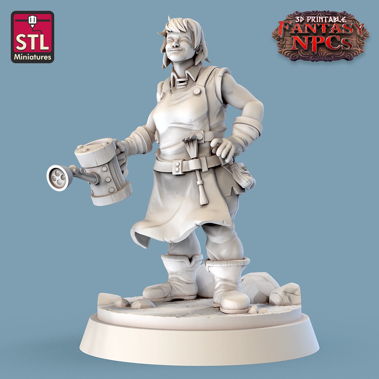 Gardener Set by STL Miniatures