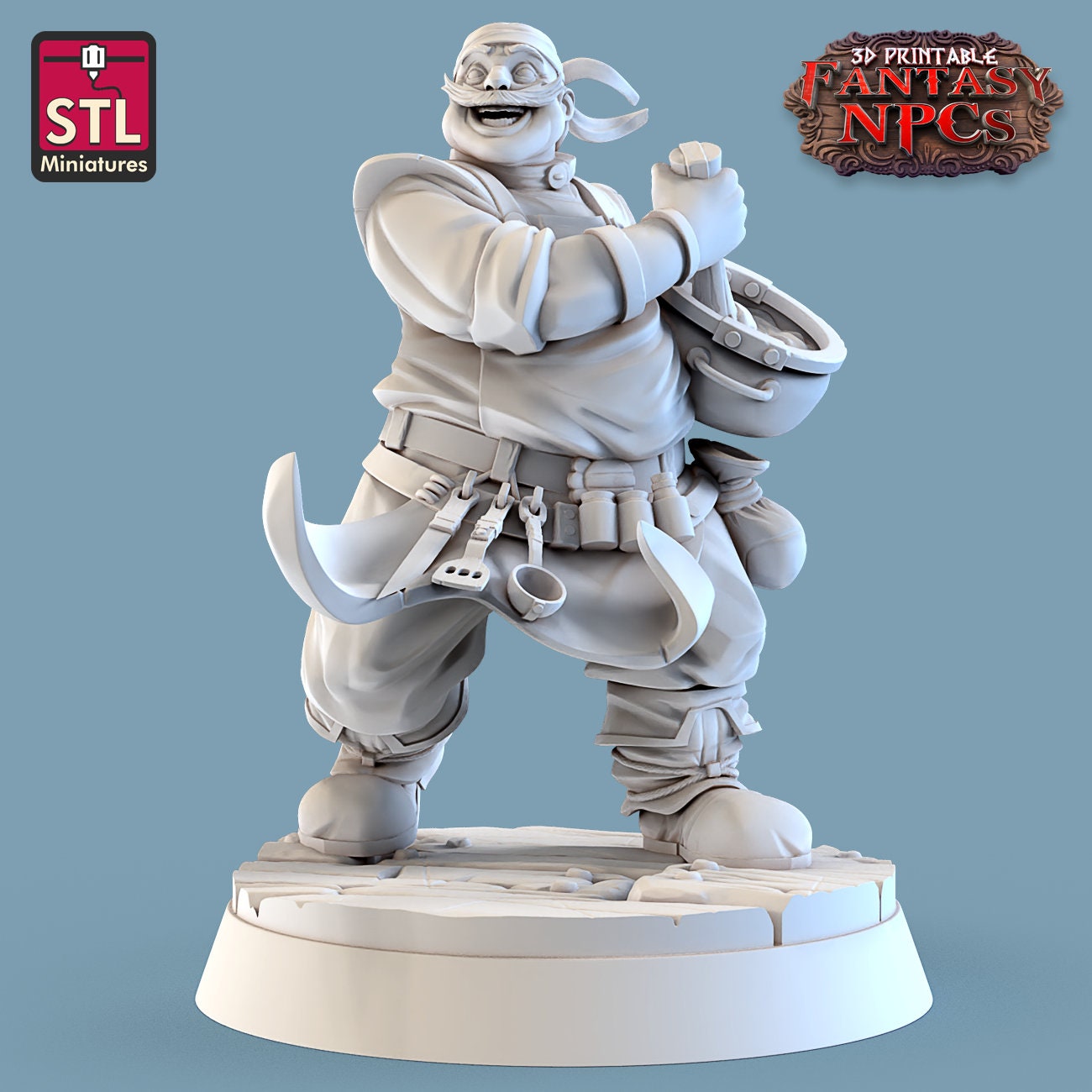 Cook Set by STL MIniatures