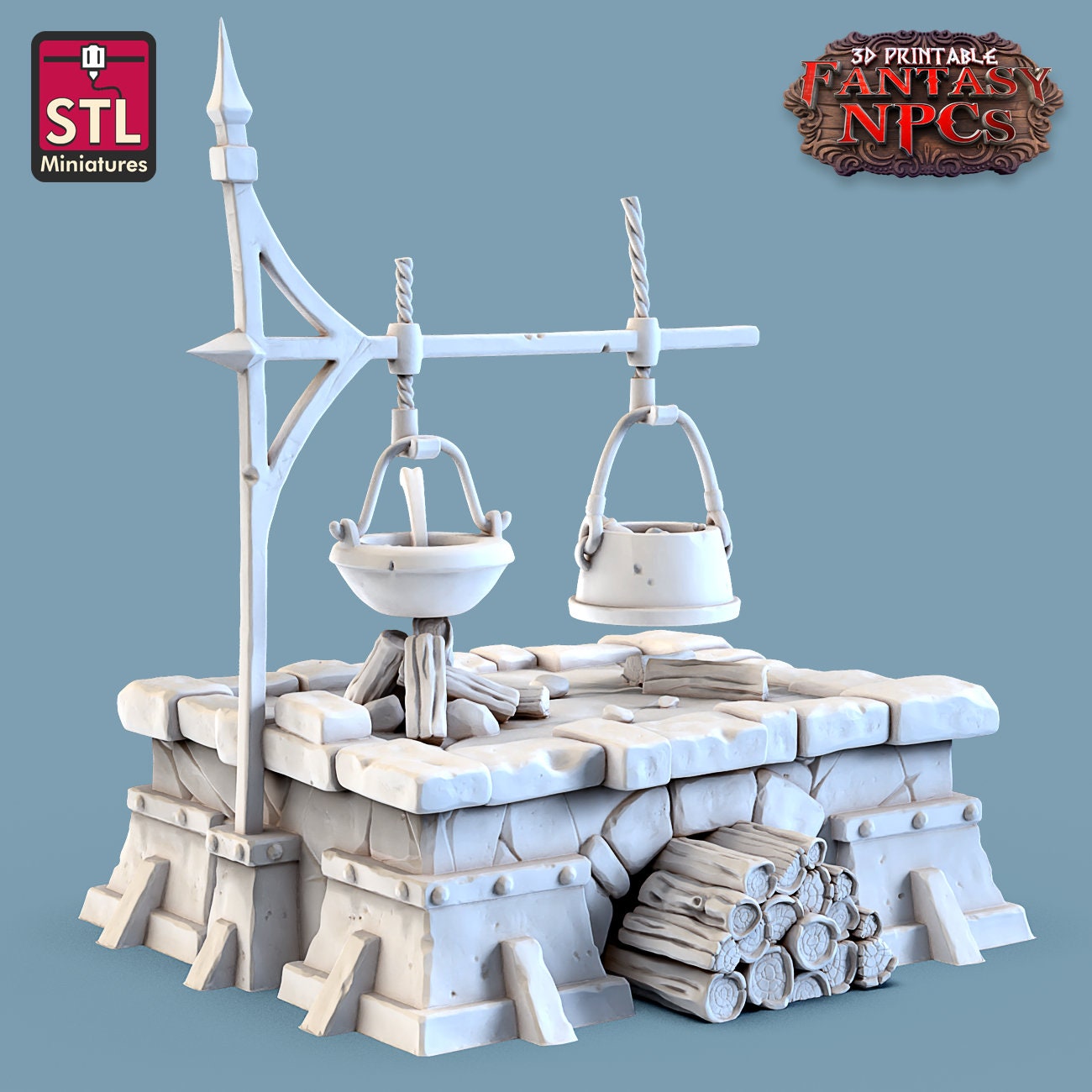 Cook Set by STL MIniatures