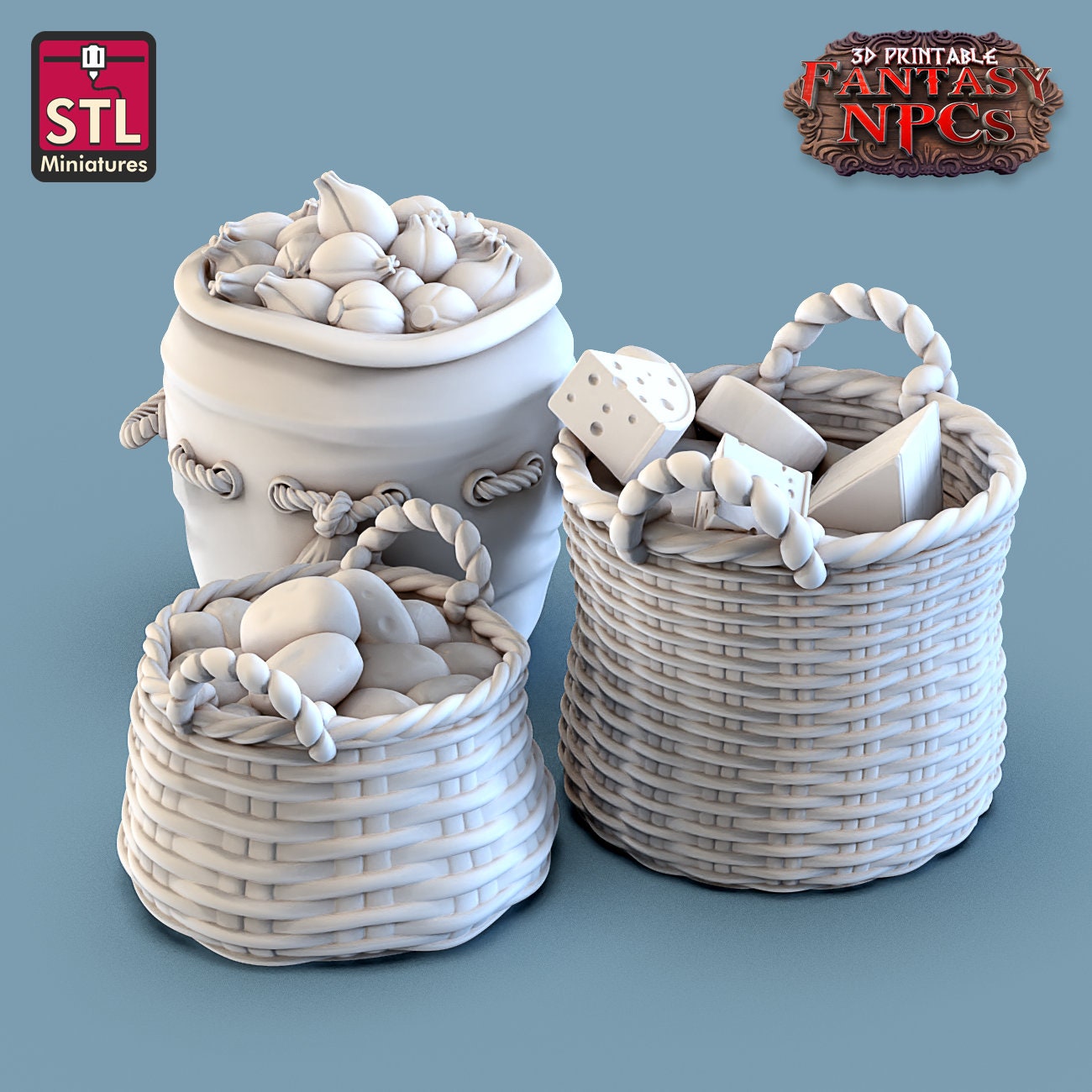 Cook Set by STL MIniatures