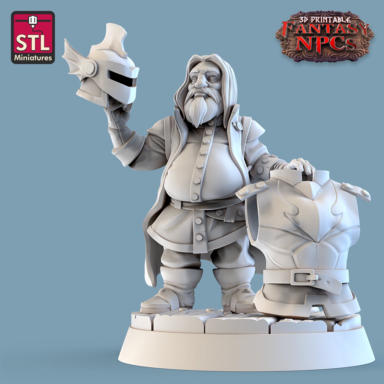 Armor Merchant set By STL Miniatures