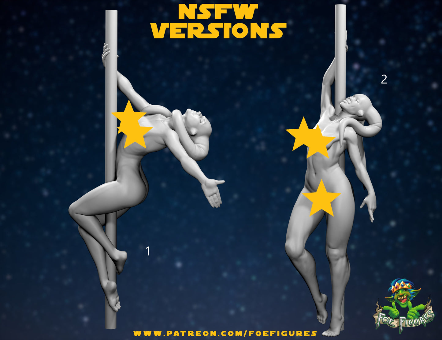 Alien Dancers & Creatures  by Foe Figures Miniatures