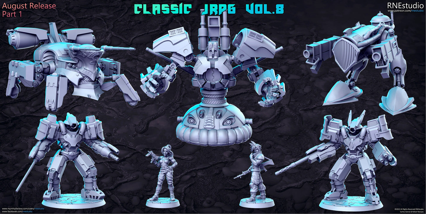 Classic JRPG Vol. 8 by RN Estudio Miniatures