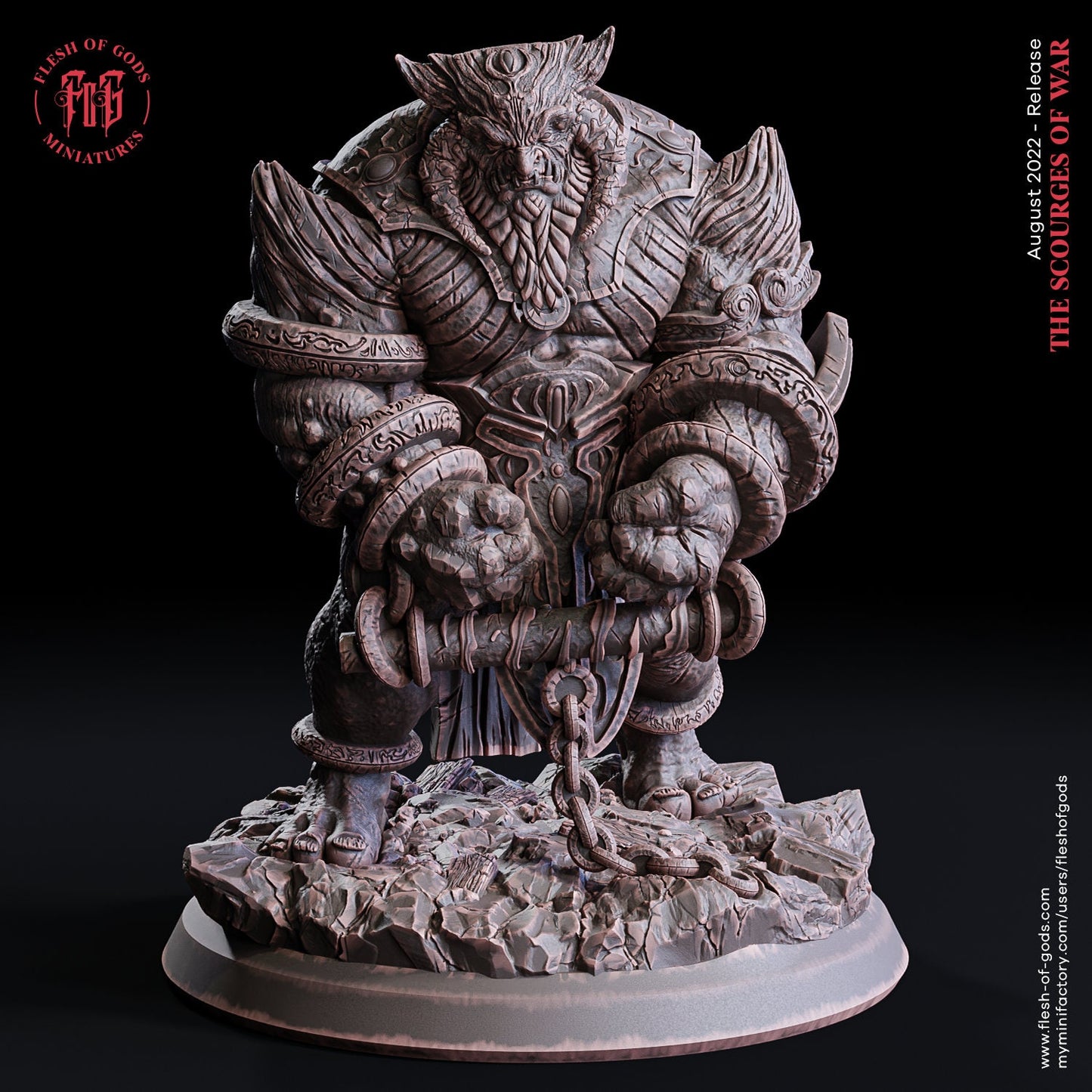 God Slaver from "Scourges of War" by Flesh of Gods Miniatures