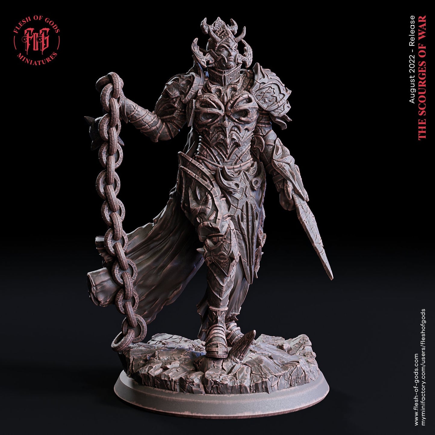 God Slaver from "Scourges of War" by Flesh of Gods Miniatures