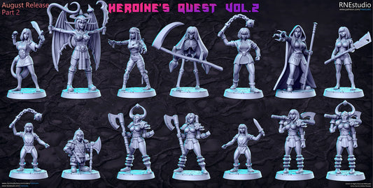 Heroine Quest Vol. 2 by RN Estudio Miniatures