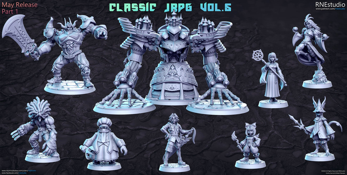 Classic JRPG Vol. 6 by RN Estudio Miniatures