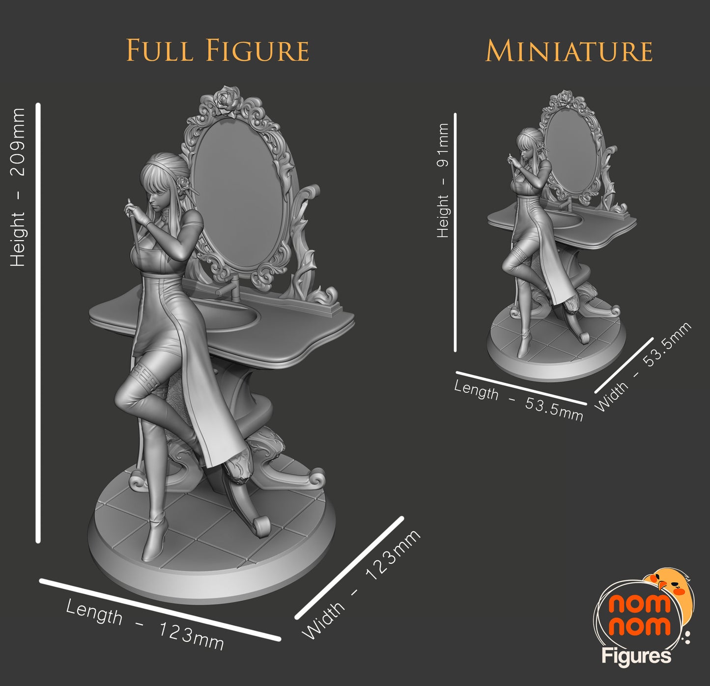 Yor Statue Model Kit by Nomnom Figures