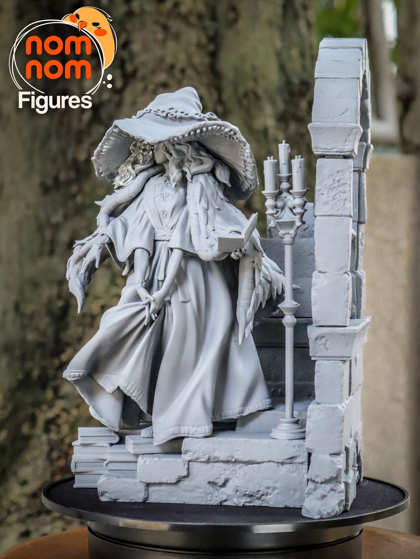 The Witch Statue Model Kit by Nomnom Figures