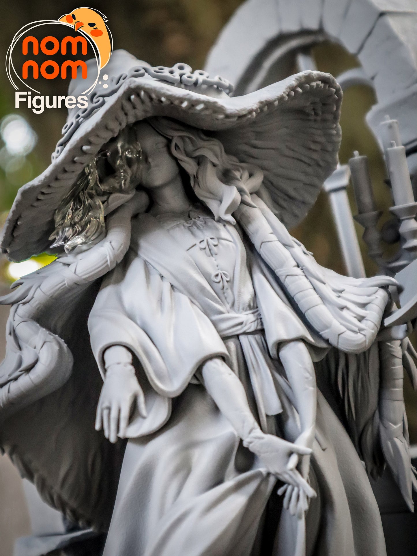 The Witch Statue Model Kit by Nomnom Figures