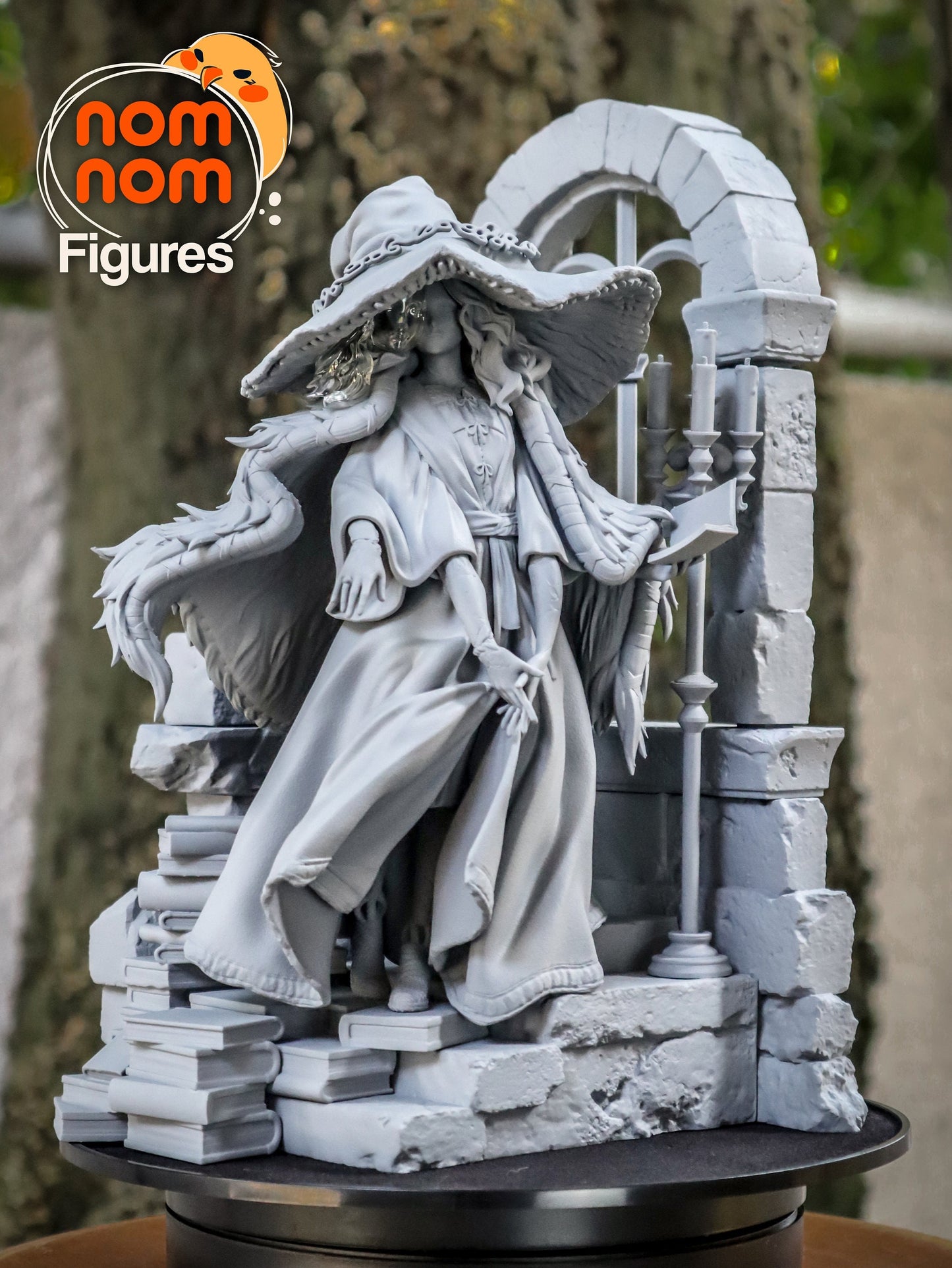 The Witch Statue Model Kit by Nomnom Figures