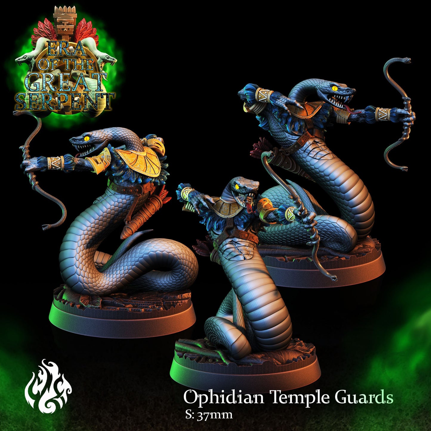 Era of the Great Serpent Vol. 2 by Crippled God Foundry Miniatures