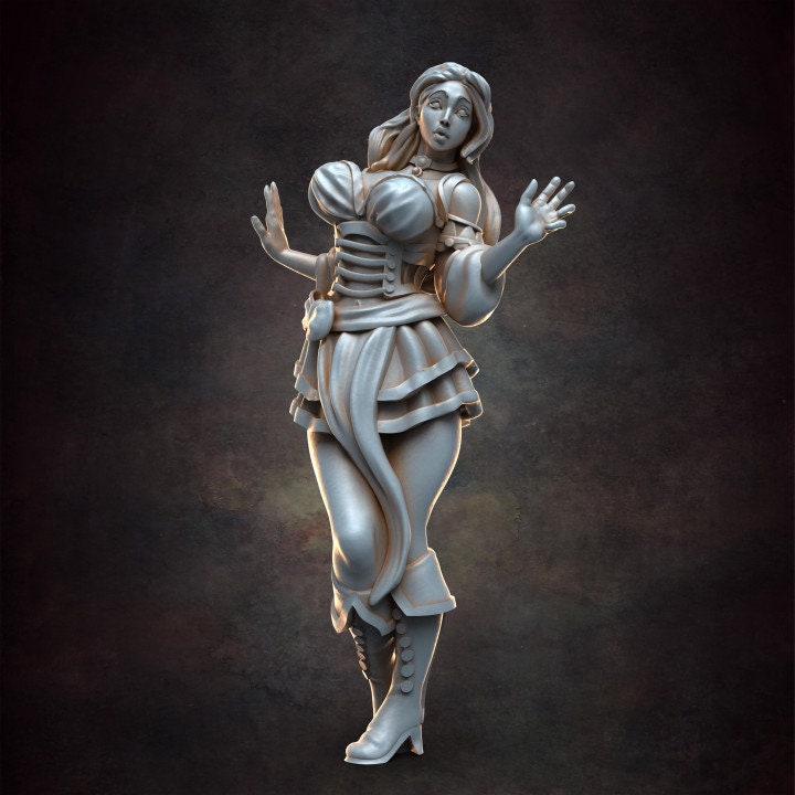 Bar Maids from Good Ol' Tavern Vol. 2 by Red Clay Collectibles Miniatures