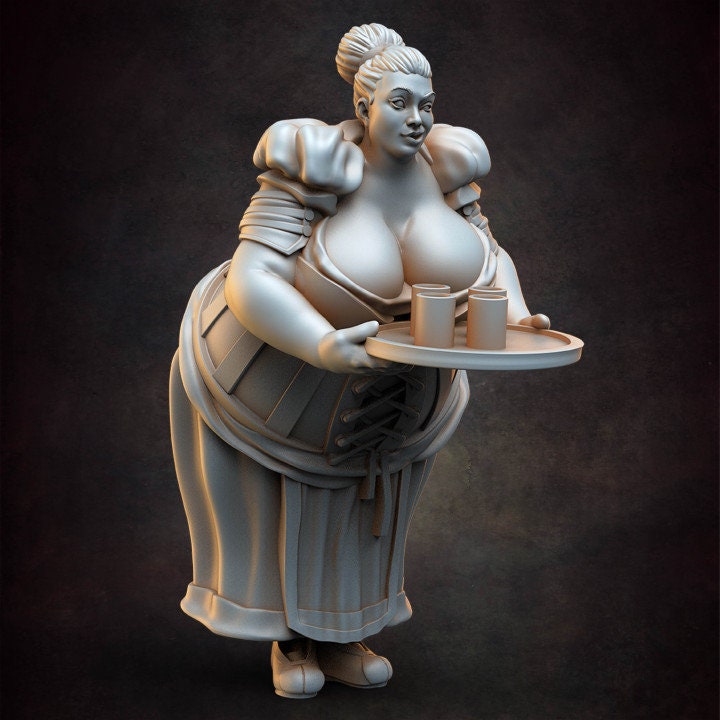 Bar Maids from Good Ol' Tavern Vol. 2 by Red Clay Collectibles Miniatures