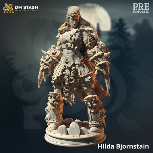 Hilda Bjornstain from "Call of the Moon" by DM Stash Miniatures