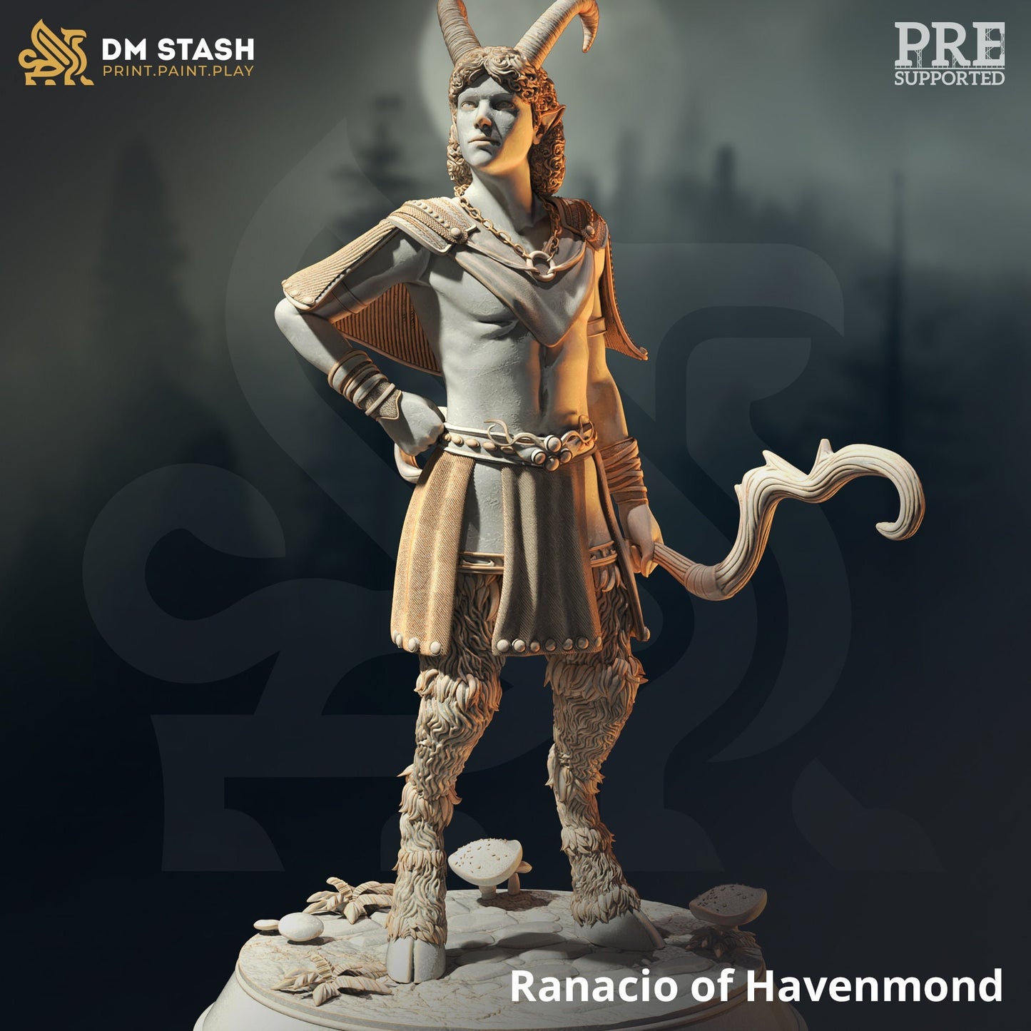 Ranacio of Havenmond from "Call of the Moon" by DM Stash Miniatures