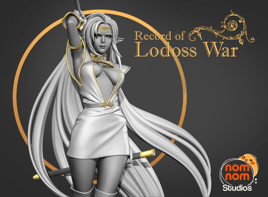 Dark Elf Warrior Model Kit Statue by Nomnom Figures