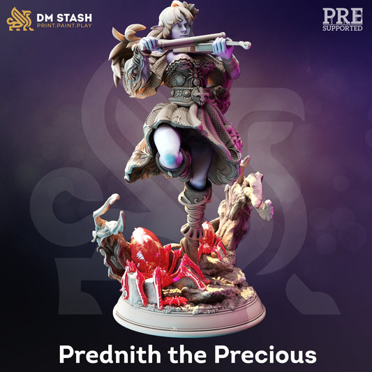 Prednith the Precious from "Drow of the Deep" by DM Stash Miniatures