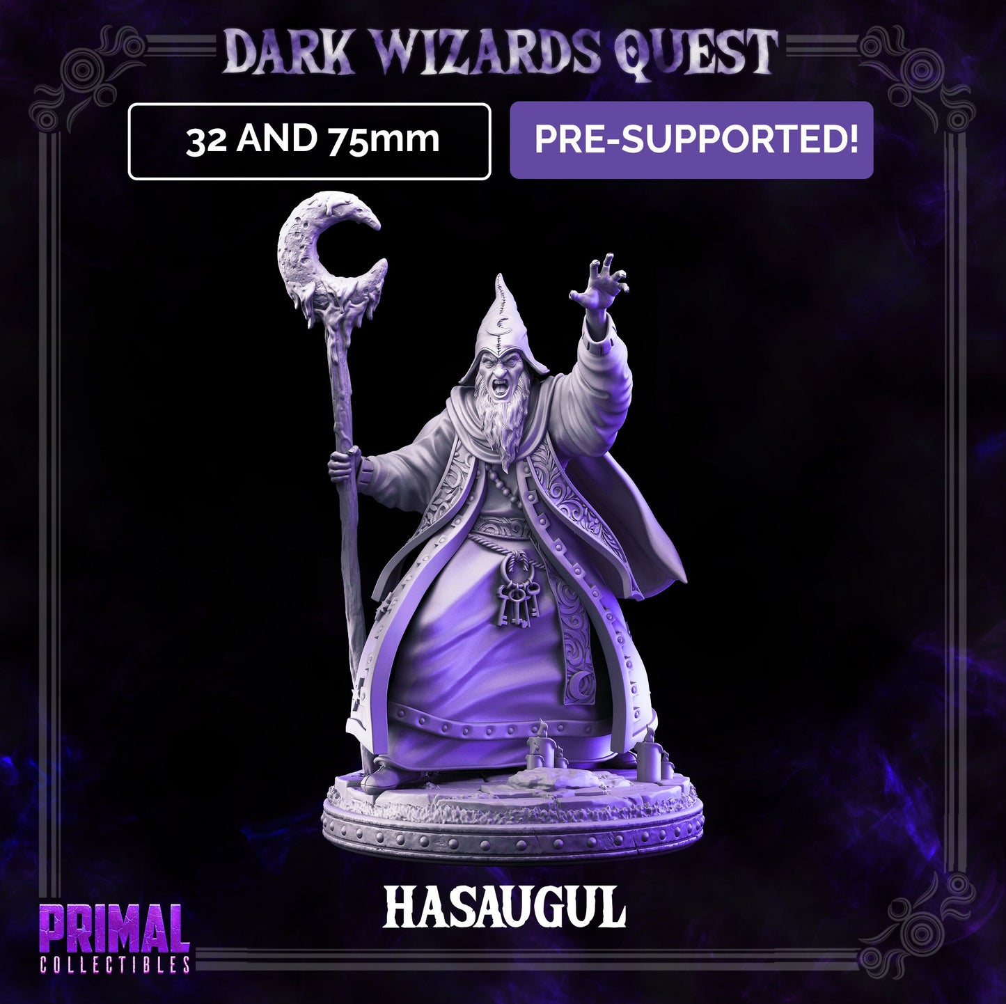 Hasaghul from Dark Wizard Quest by Primal Collectibles Miniatures