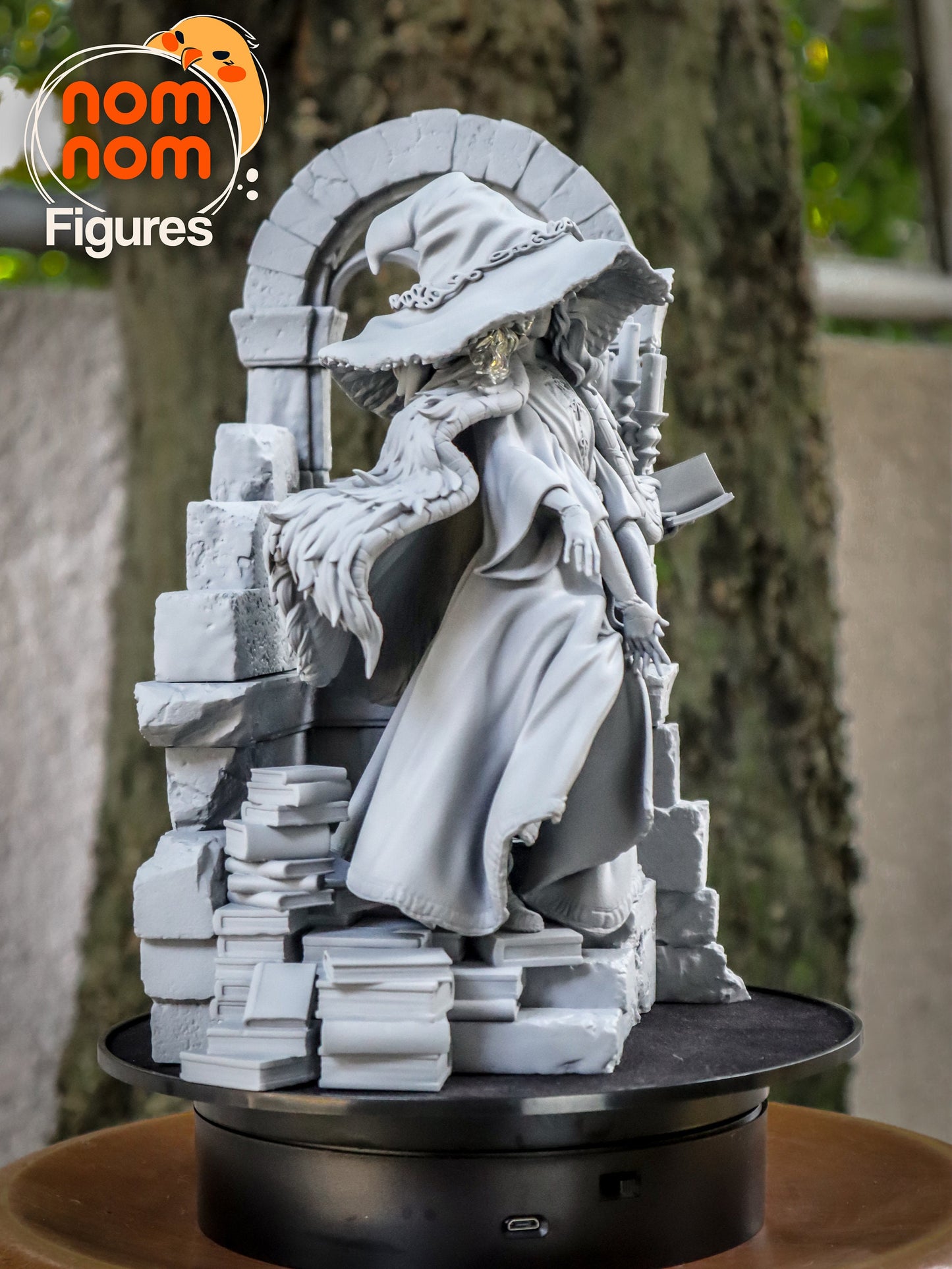 The Witch Statue Model Kit by Nomnom Figures