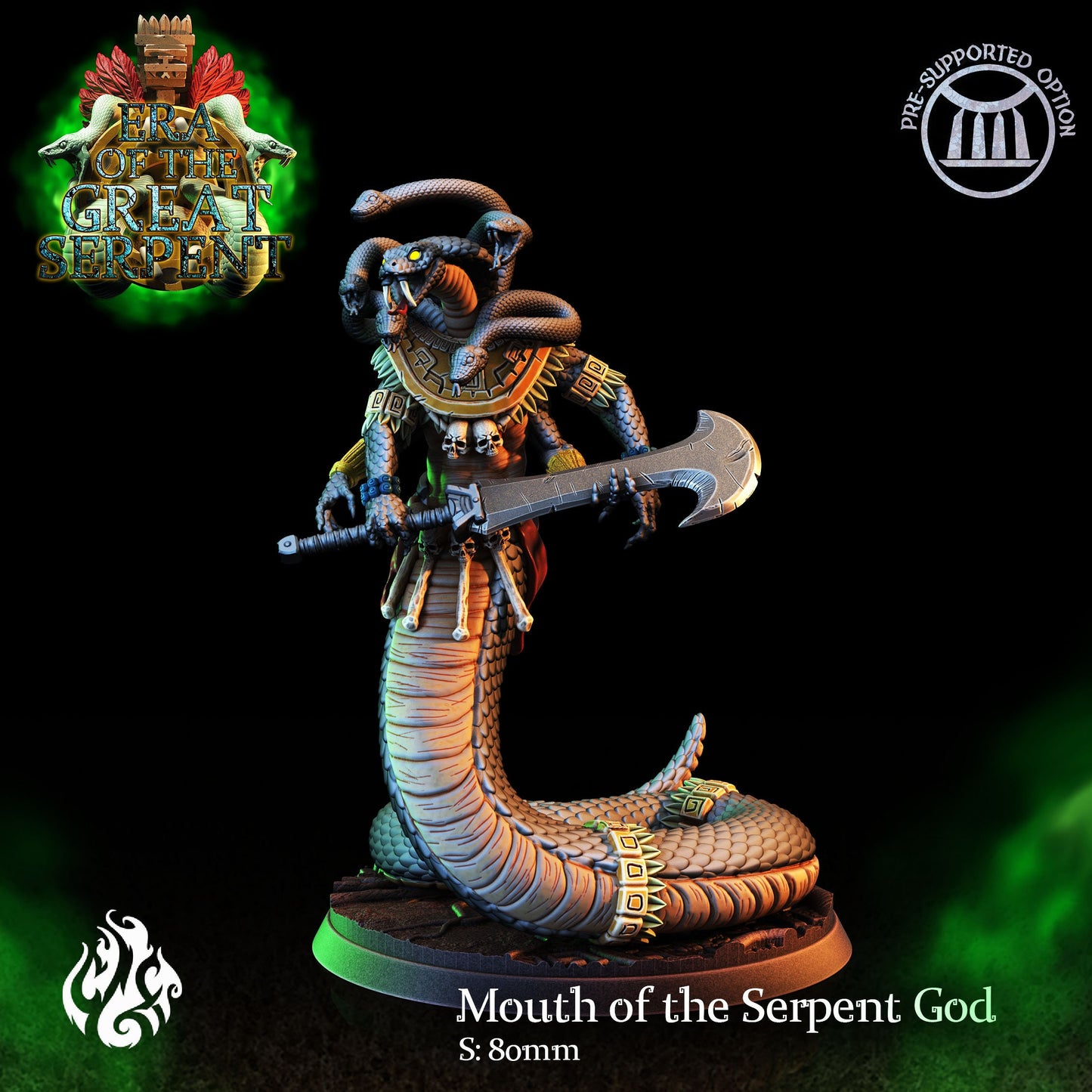 Era of the Great Serpent Vol. 1 by Crippled God Foundry Miniatures