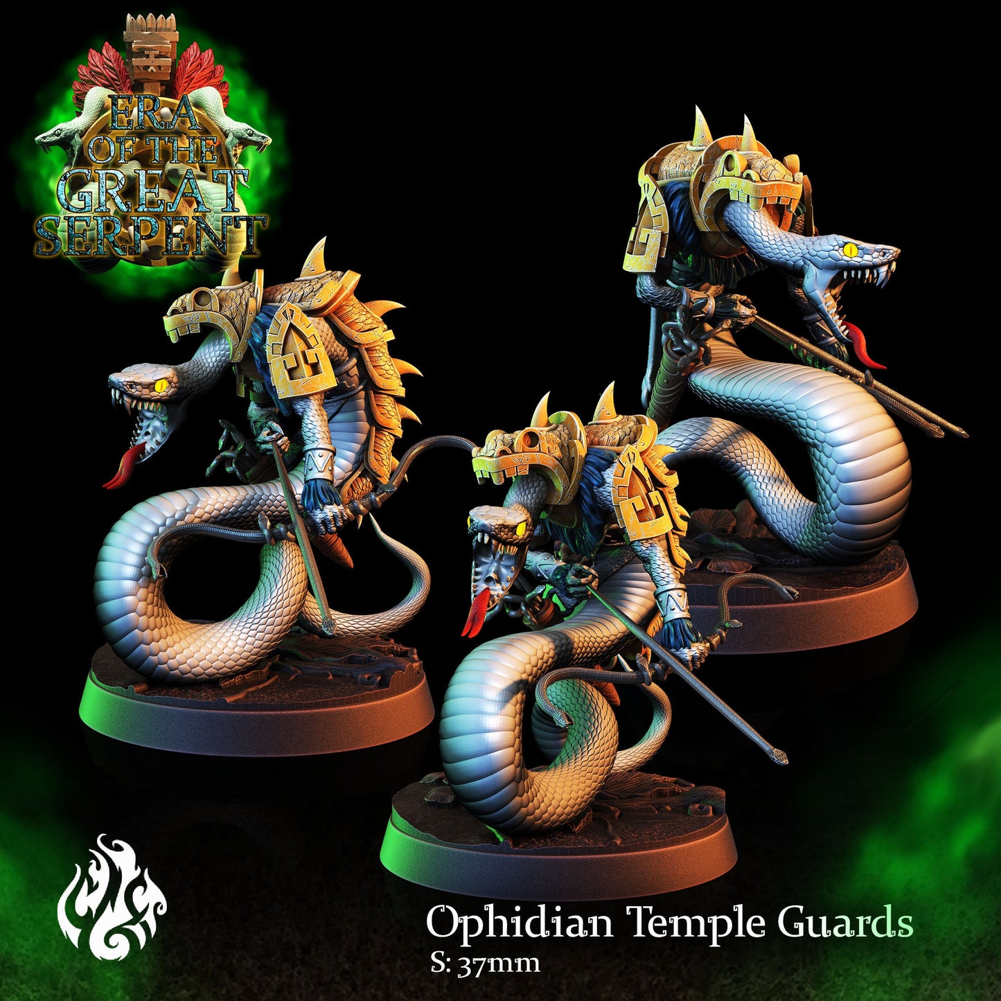 Era of the Great Serpent Vol. 2 by Crippled God Foundry Miniatures