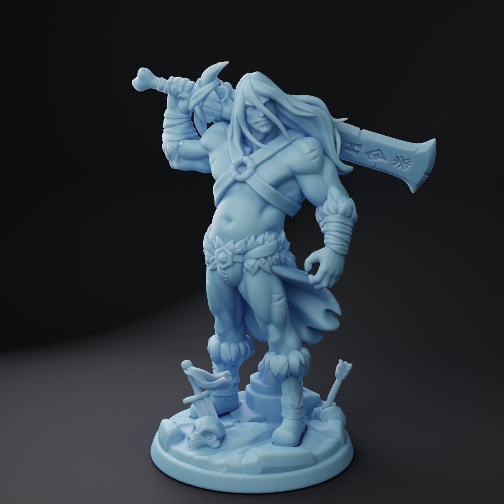 Thornan the Dadbarian by Twin Goddess Miniatures