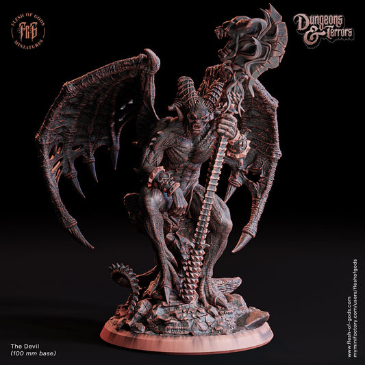 The Devil from "Dungeons & Terrors" by Flesh of Gods Miniatures