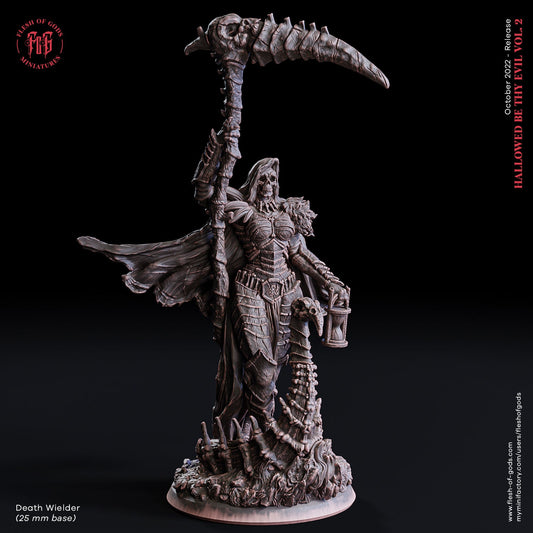 Death Wielder from "Hallowed be thy Evil 2" by Flesh of Gods Miniatures