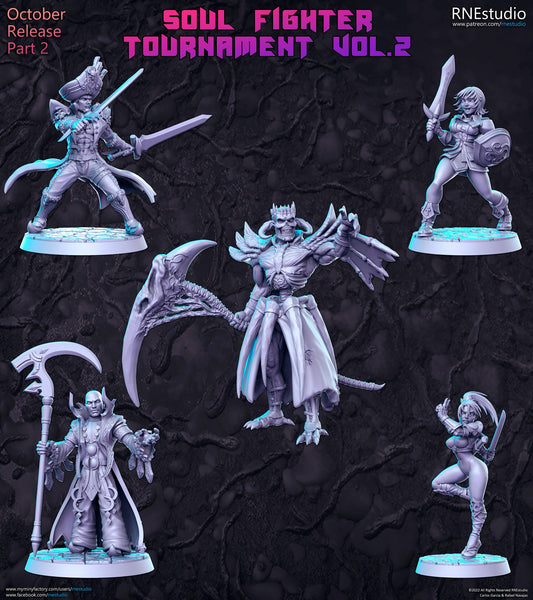 Soul Fighter Tournament Vol. 2 by RN Estudio Miniatures