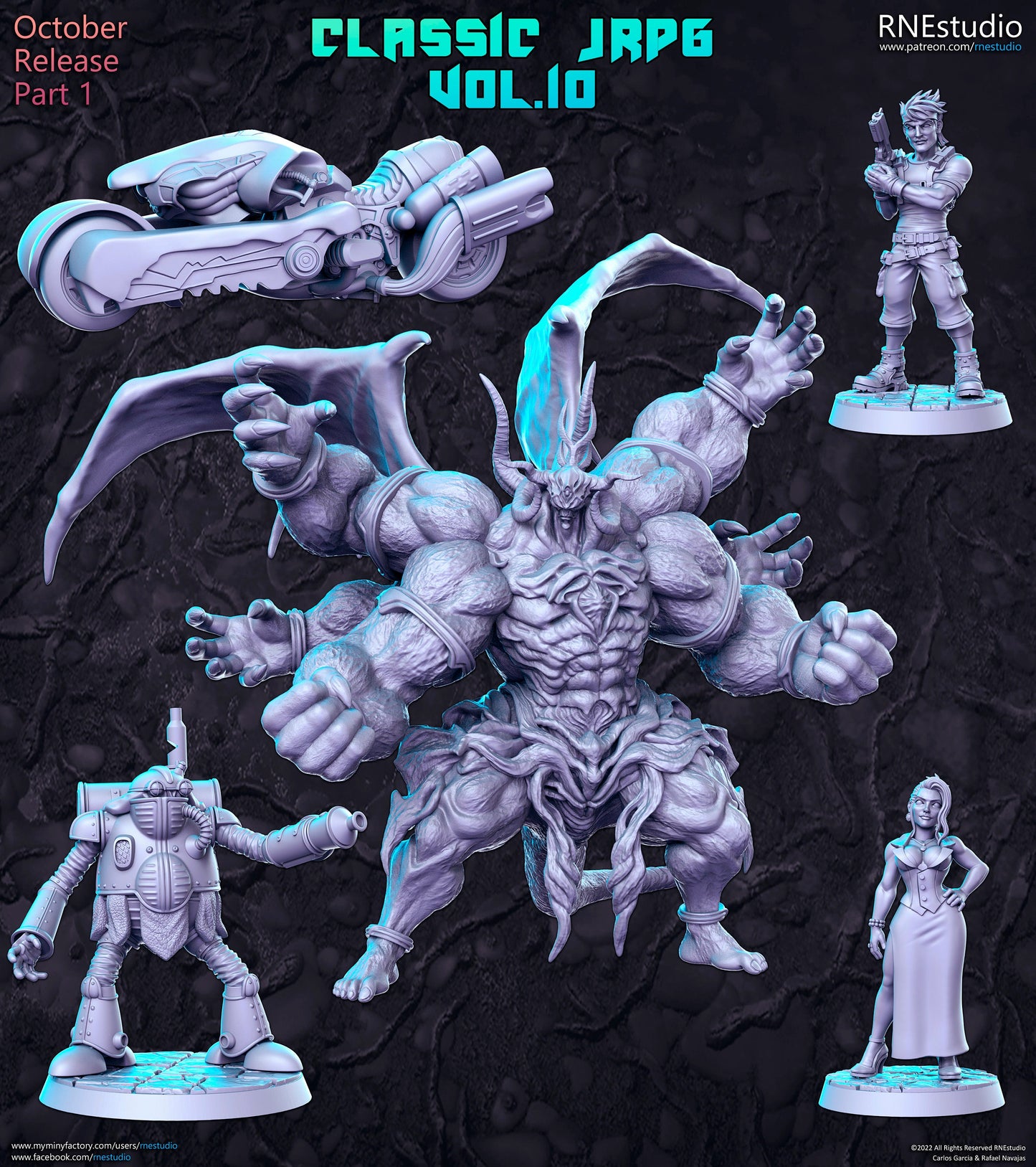 Classic JRPG Vol. 10 by RN Estudio Miniatures