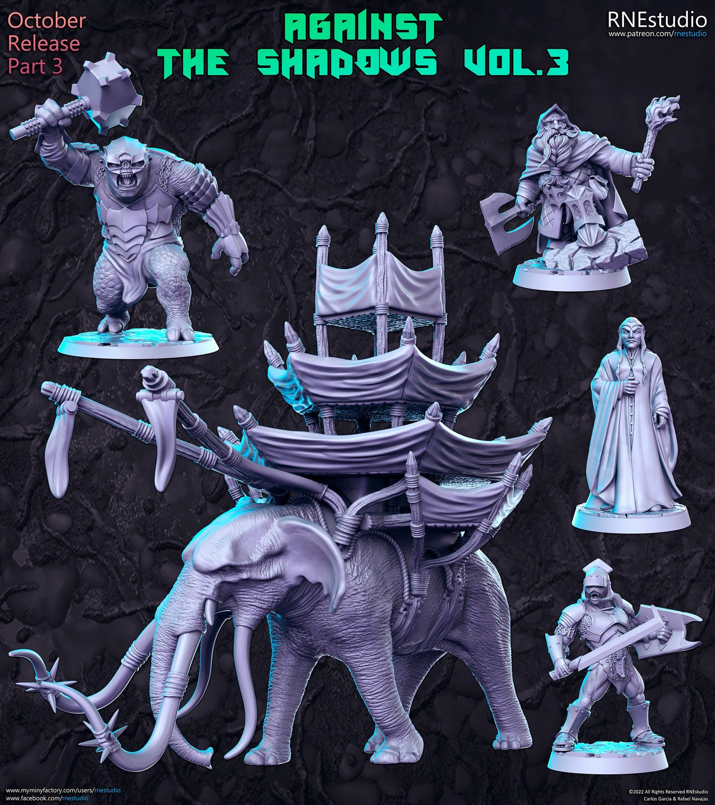 Against the Shadows Vol. 3 by RN Estudio Miniatures