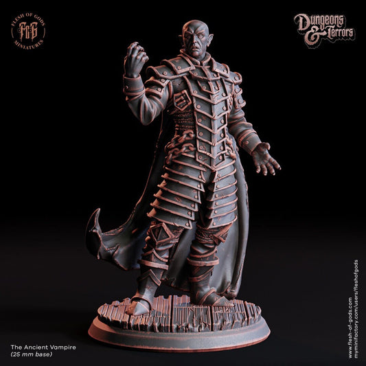 The Ancient Vampire from "Dungeons & Terrors" by Flesh of Gods Miniatures