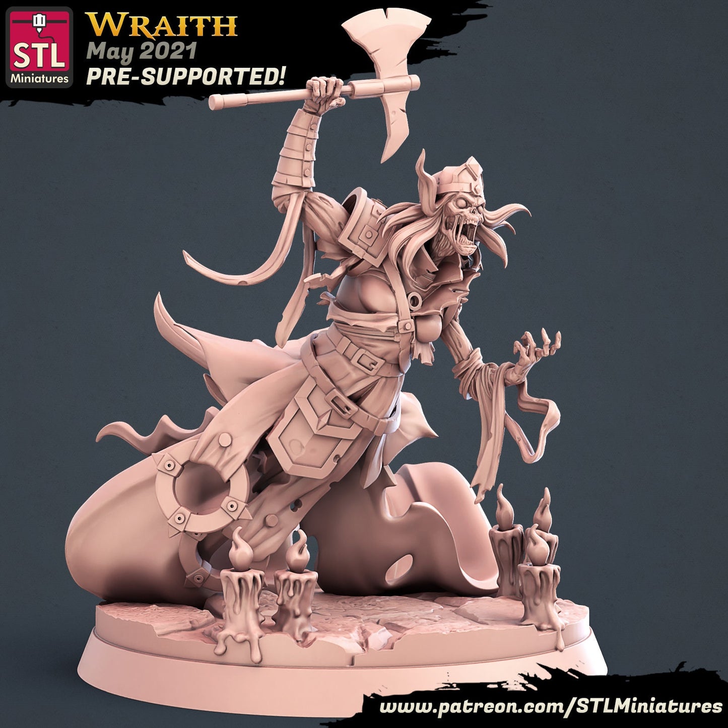 Graveyard Set by STL Miniatures