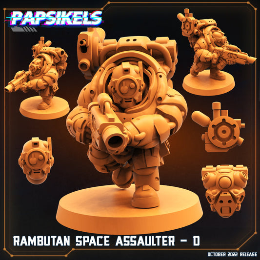 Dwarf Space Assaulters by Papsikels Miniatures