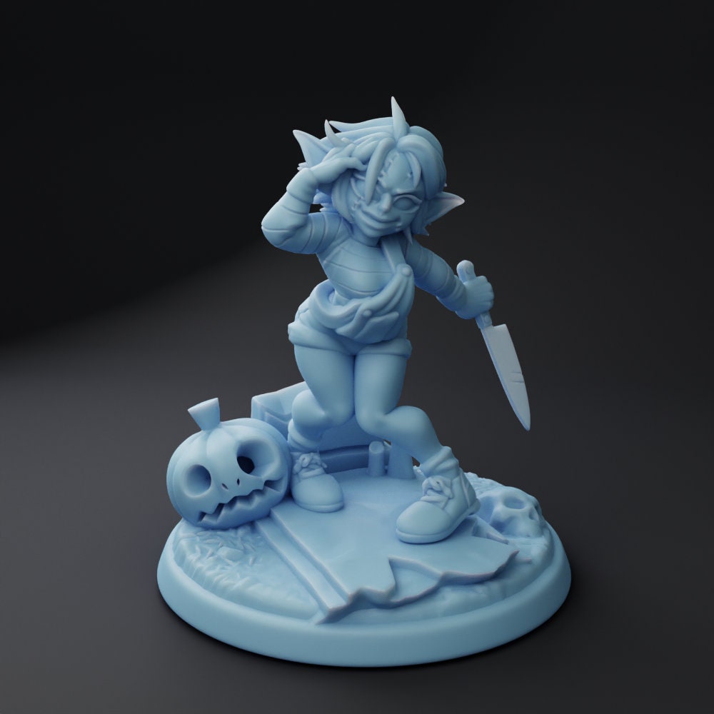 Chuki the Goblin Doll by Twin Goddess Miniatures