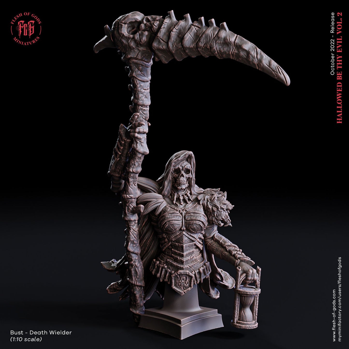 Death Wielder from "Hallowed be thy Evil 2" by Flesh of Gods Miniatures