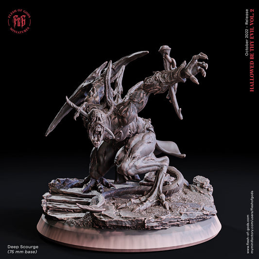 Deep Scourge from "Hallowed be thy Evil 2" by Flesh of Gods Miniatures