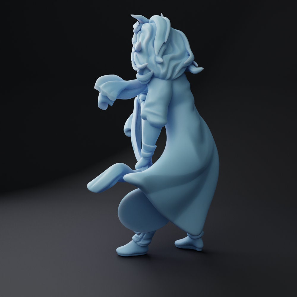 Elrock Singer for Tavern Rock Band by Twin Goddess Miniatures