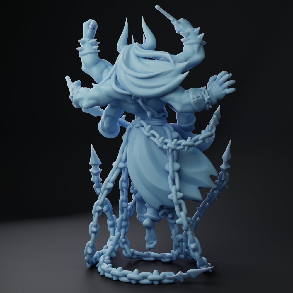 Udoroth Rock God from Tavern Rock Band by Twin Goddess Miniatures