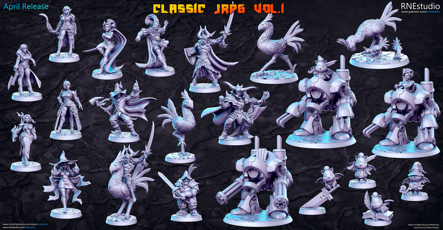 Classic JRPG Vol. 1 Part Three by RN Estudio Miniatures