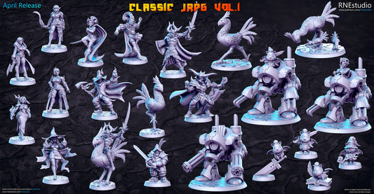 Classic JRPG Vol. 1 Part Three by RN Estudio Miniatures