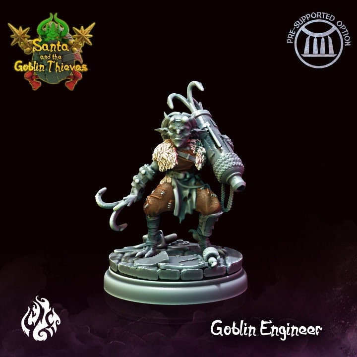 Santa & the Goblin Thieves Vol. 1 by Crippled God Miniatures