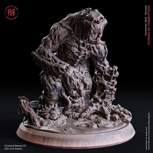 Clotted Beast from "Echoes of Corruption" by Flesh of Gods Miniatures