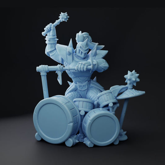 Steel Drummer from Tavern Rock Band by Twin Goddess Miniatures